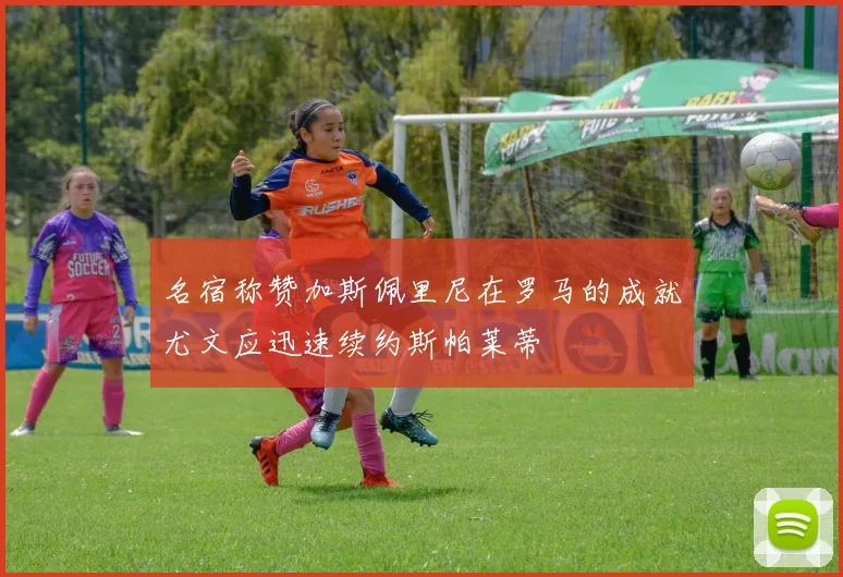 名宿称赞加斯佩里尼在罗马的成就尤文应迅速续约斯帕莱蒂